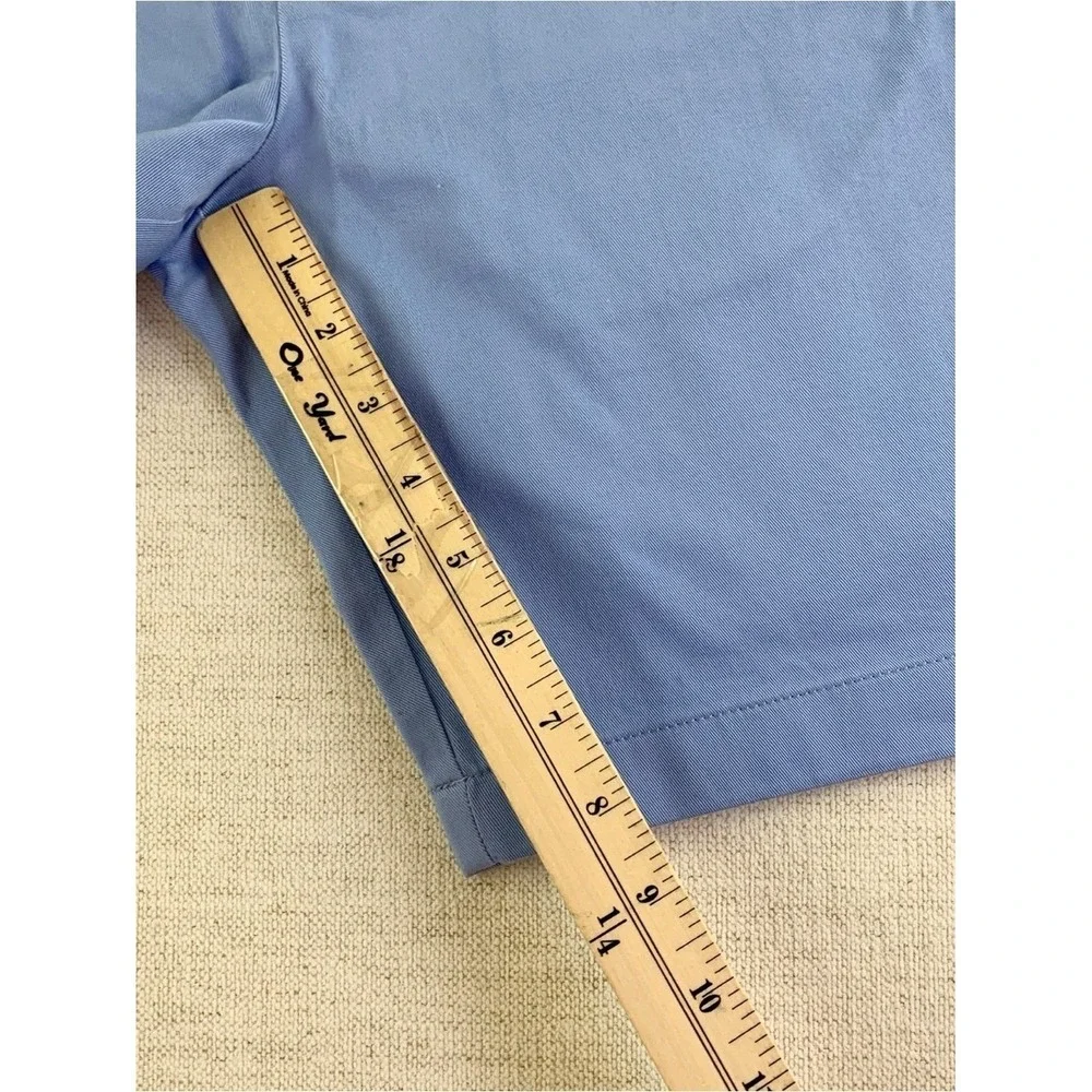 Crewcuts New Boy's flat front chino shorts in blue size 16